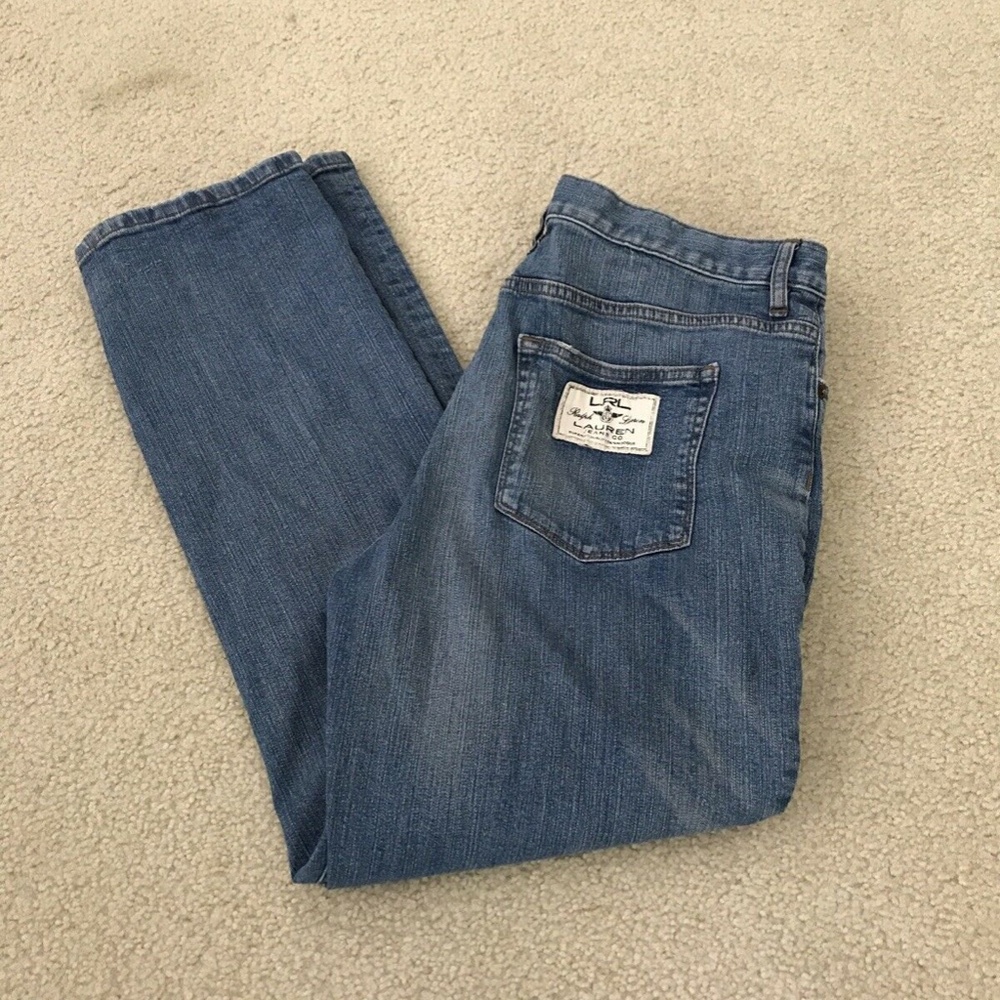 Ralph Lauren Jean Co. boot leg jeans - womens 14P